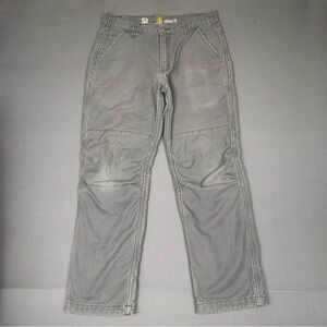 Carhartt Full Swing Relaxed Fit Workwear Pants Grey Size 30x28 Men’s